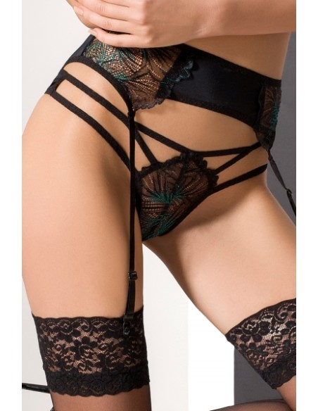 Ensemble Floris - lingerie à jarretelles