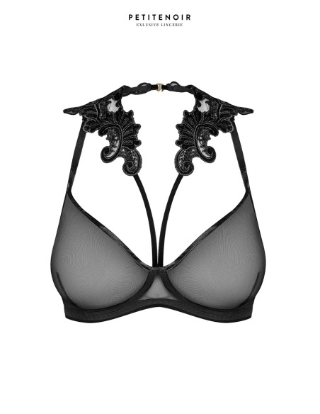 Soutien-gorge à armatures tulle et broderies