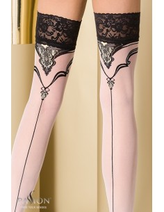 Bas autofixants ST109 Blanc 2