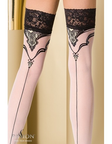 Bas autofixants ST109 Blanc