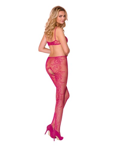 Combinaison résille CA002 - Fuchsia