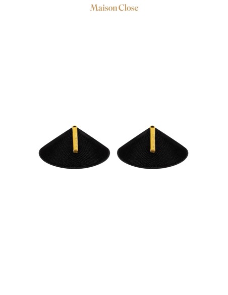 Nippies noir Les Fétiches - Maison Close