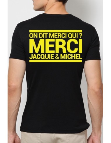 T-shirt Jacquie & Michel Jaune fluo