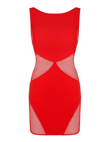 Robe rouge V-9289 - Axami