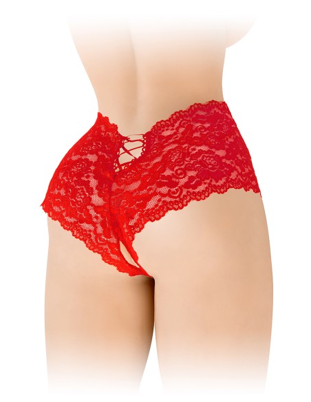 Boxer ouvert Julia - rouge