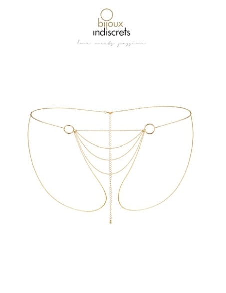 Chaine de bikini dorée Chaine de bikini dorée
