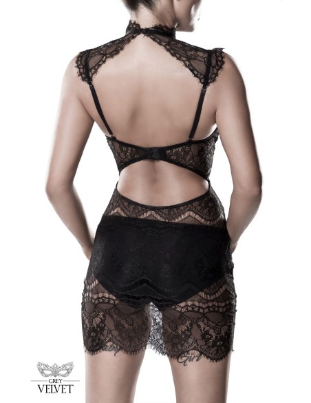 Robe dentelle et culotte - Grey Velvet