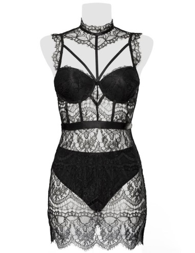 Robe dentelle et culotte - Grey Velvet