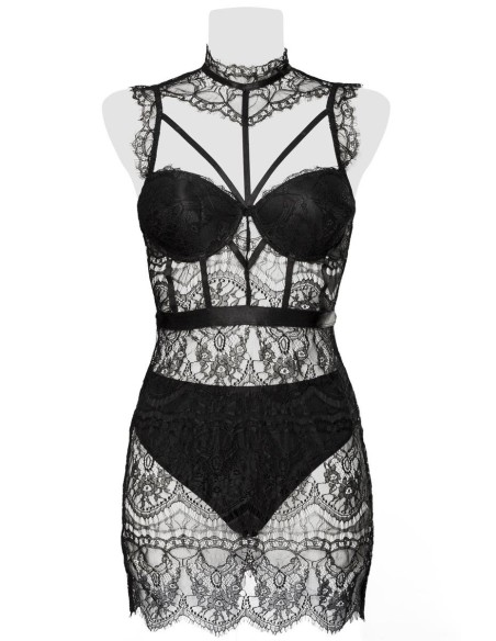 Robe dentelle et culotte - Grey Velvet