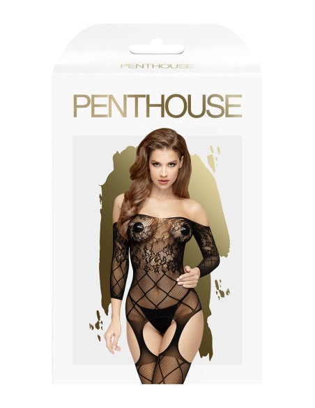 Combinaison Top-Notch noire - penthouse Combinaison Top-Notch noire - penthouse